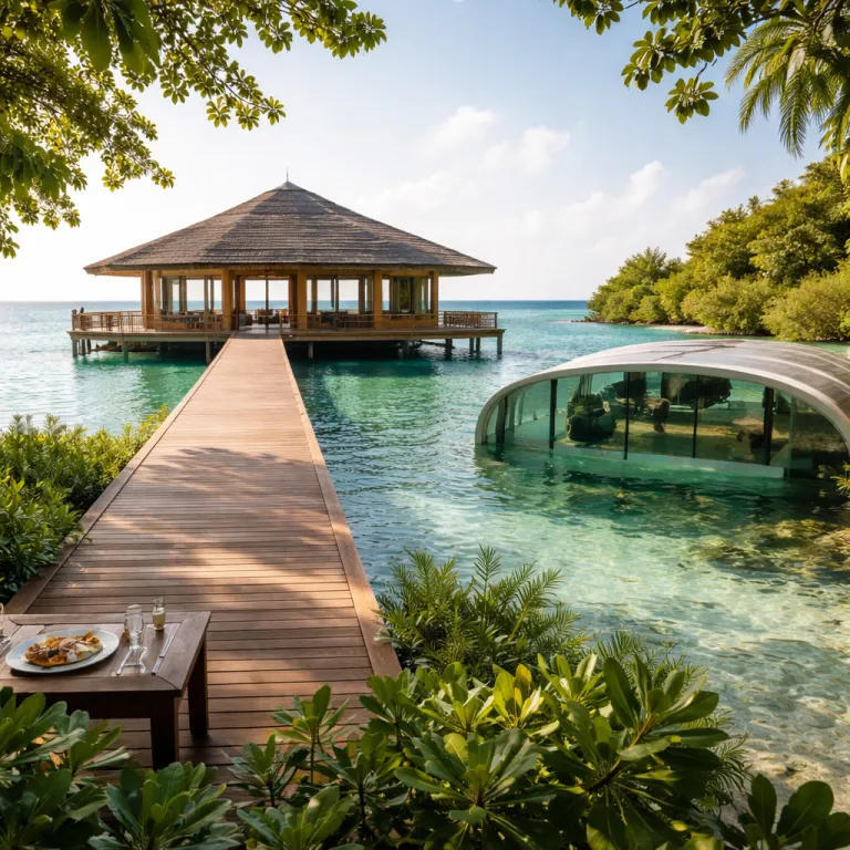 Andrea Berton at H2O: One Week, the Architect of the Maldives' Most Filmed Underwater Room Cooks His Own Menu