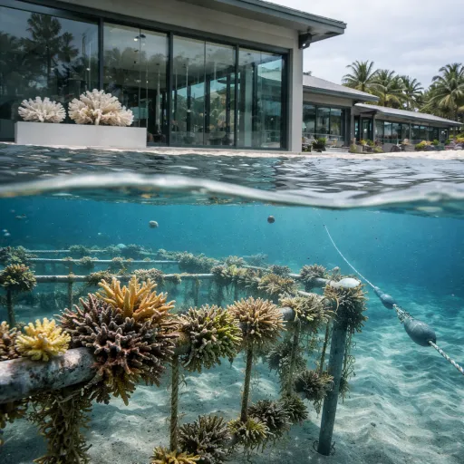 Coral Nurseries on the Property: How to Tell Working Restoration from Lobby Decoration at Maldives Resorts