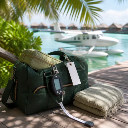 How manta air seaplane baggage allowance in the Maldives shapes your luxury resort stay